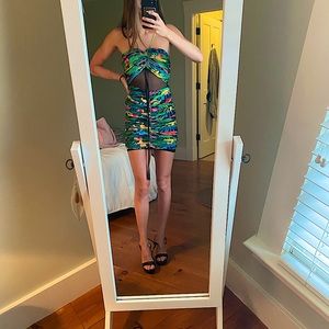 Akira Multicolor Bodycon Dress